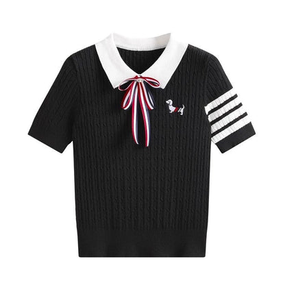 MR.TOM  Women Stripe T-shirt