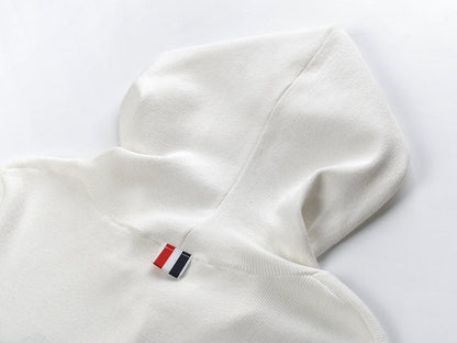 MR.TOM 2025ss Knitted Hoodie