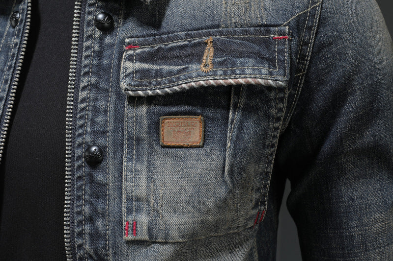 SOLA-DSQ2 Blue Denim Jacket