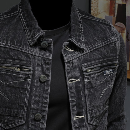 SOLA-DSQ2 Men's Loose Denim Jacket