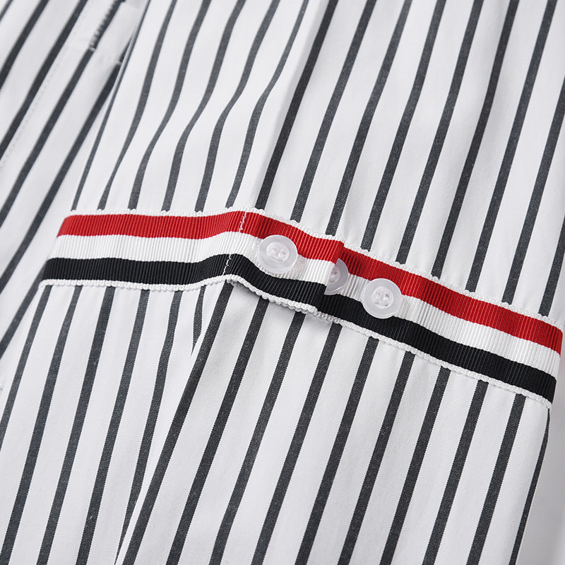 MR.TOM 4-Bar Stripes Shirt