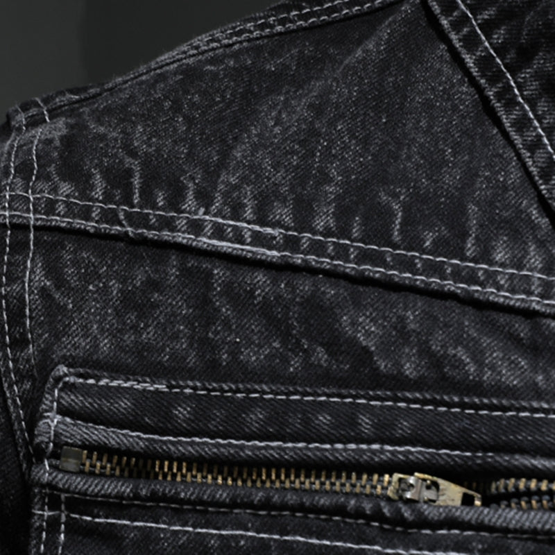 SOLA-DSQ2 Men's Loose Denim Jacket