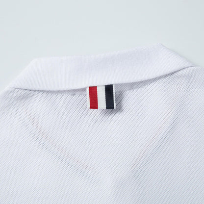 MR.TOM Pocket Stripes POLO Shirt