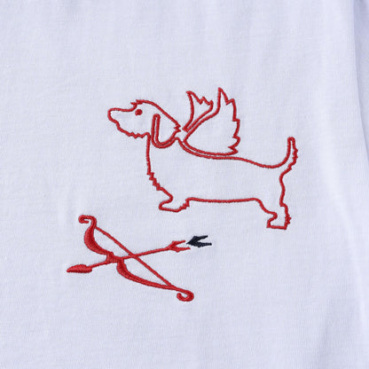 MR.TOM Puppy Embroidery T-shirt