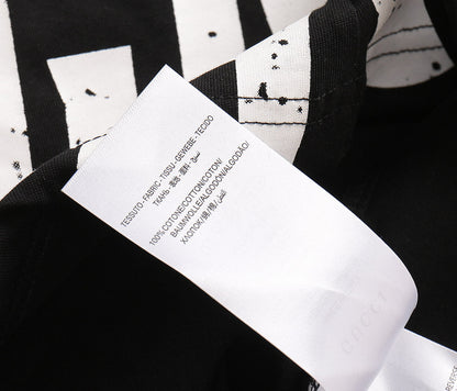 Gucci x Balenciaga Logo Print T-Shirt - Image 9
