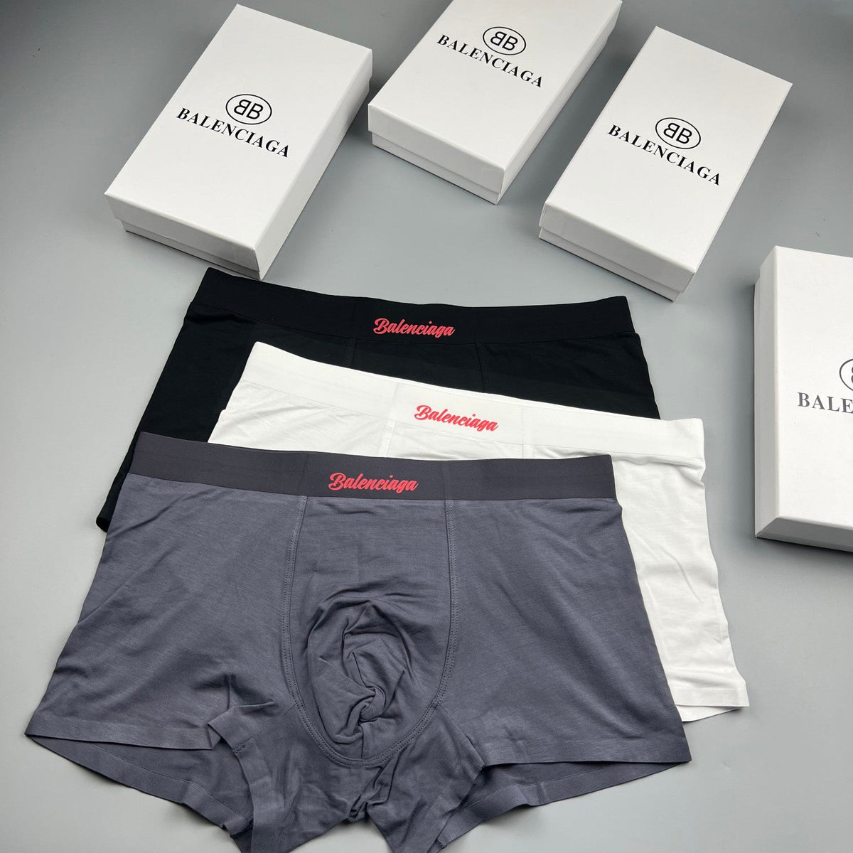 Balenciaga Modal Men’s Essentials 3-Pack - Image 6