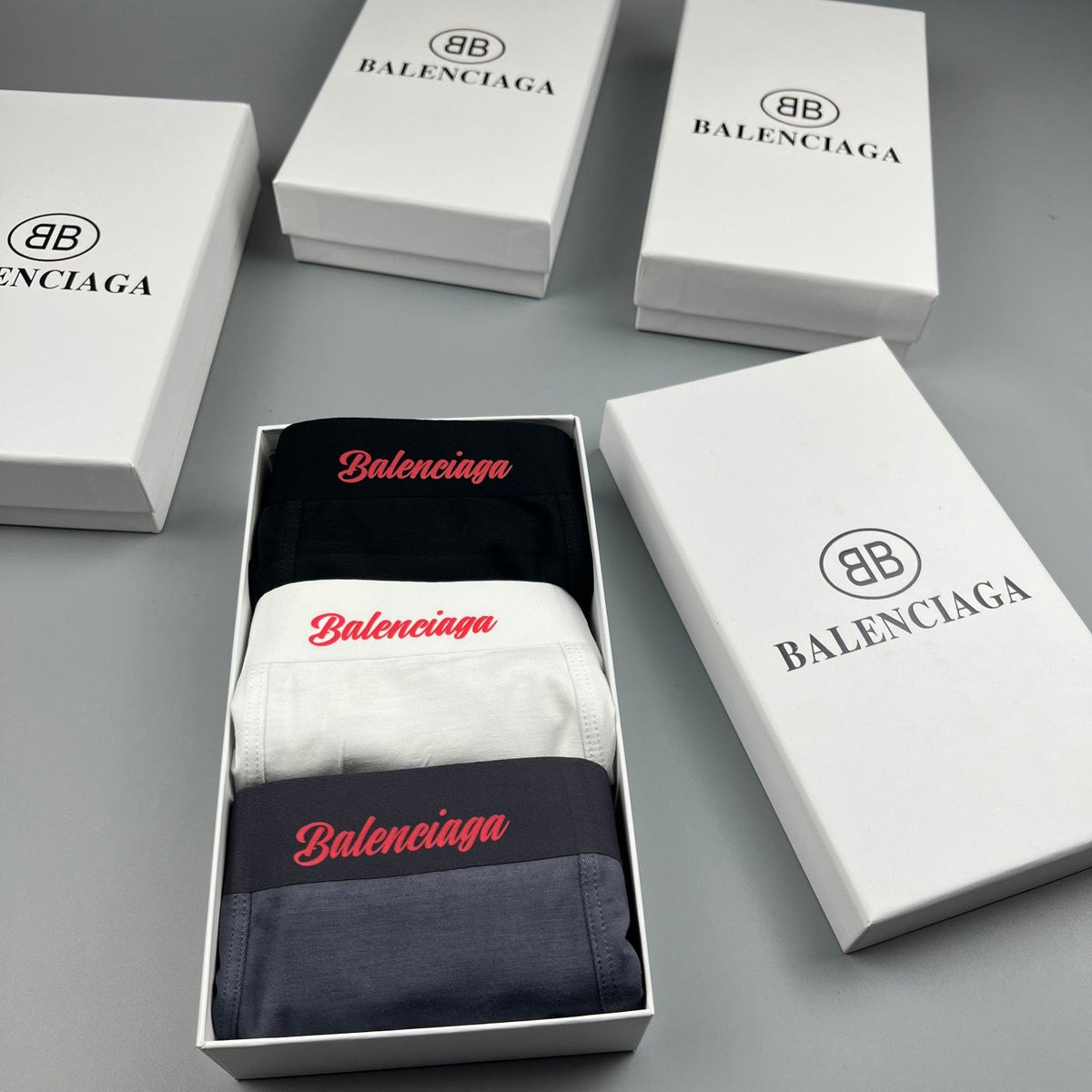 Balenciaga Modal Men’s Essentials 3-Pack - Image 9