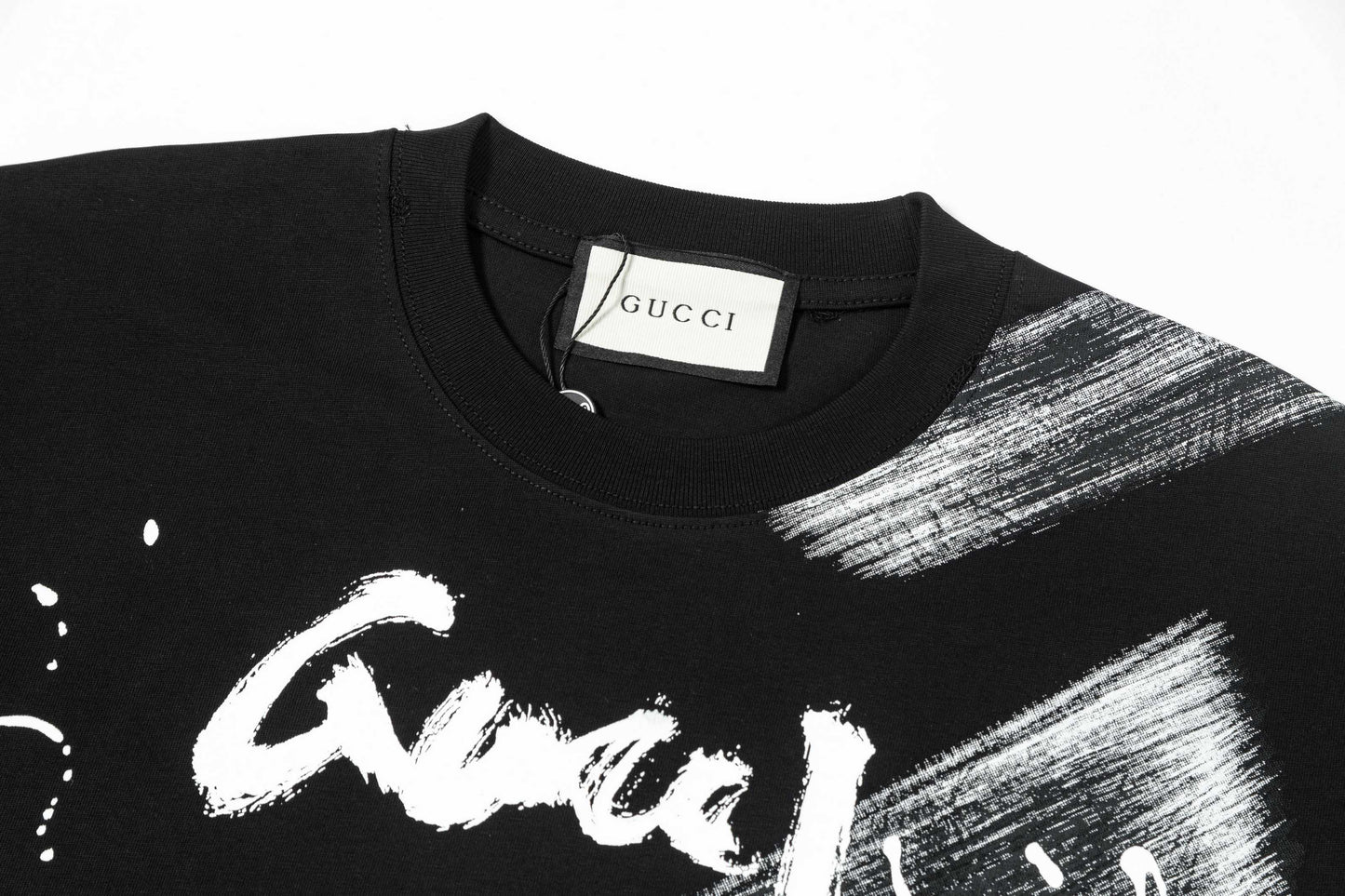 Gucci Graffiti Logo T-Shirt - Image 3