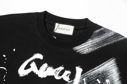 Gucci Graffiti Logo T-Shirt - Image 3