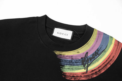 Gucci Graffiti Logo T-Shirt - Image 3