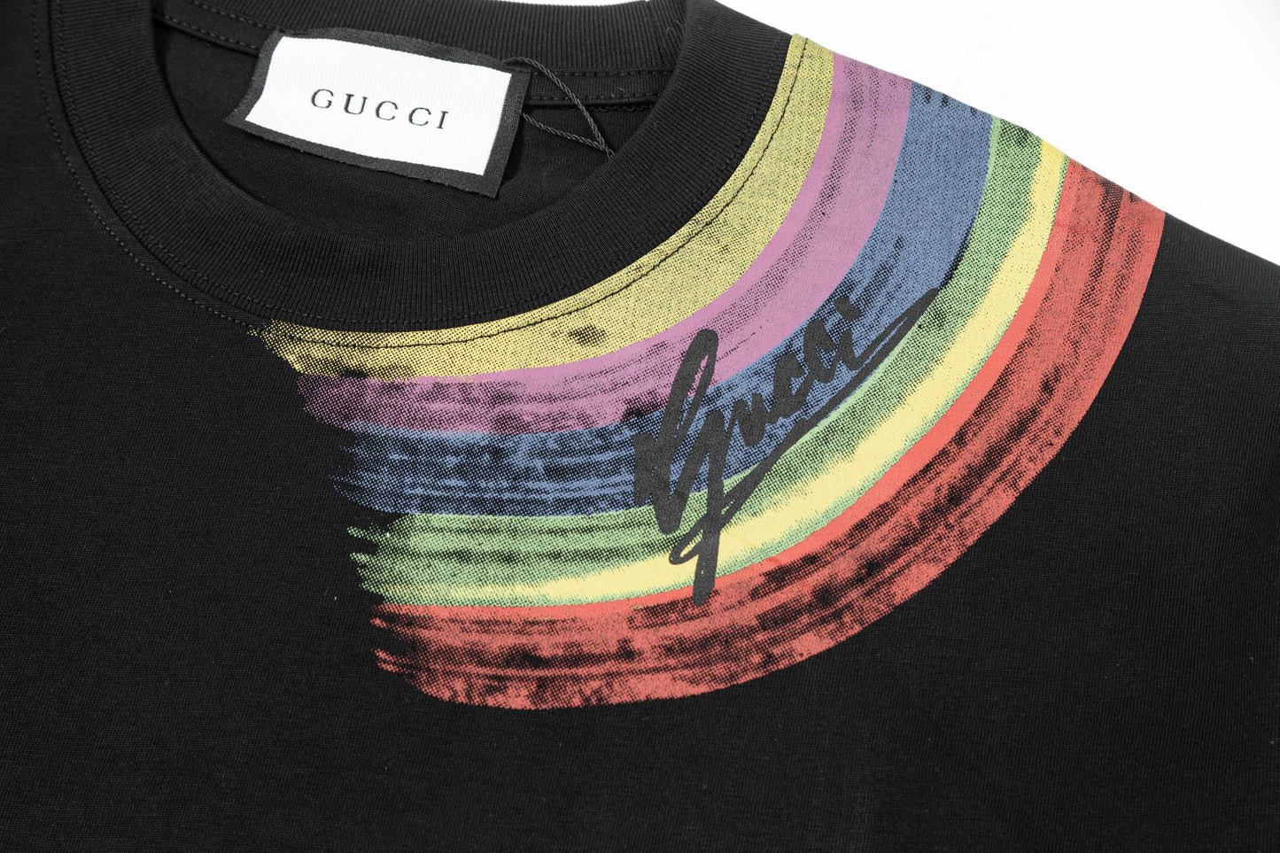 Gucci Graffiti Logo T-Shirt - Image 5