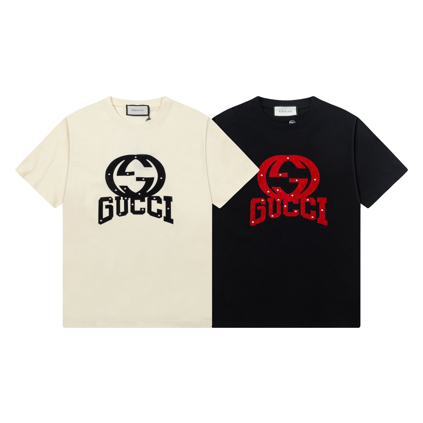 Gucci Logo Print T-Shirt - Image 9