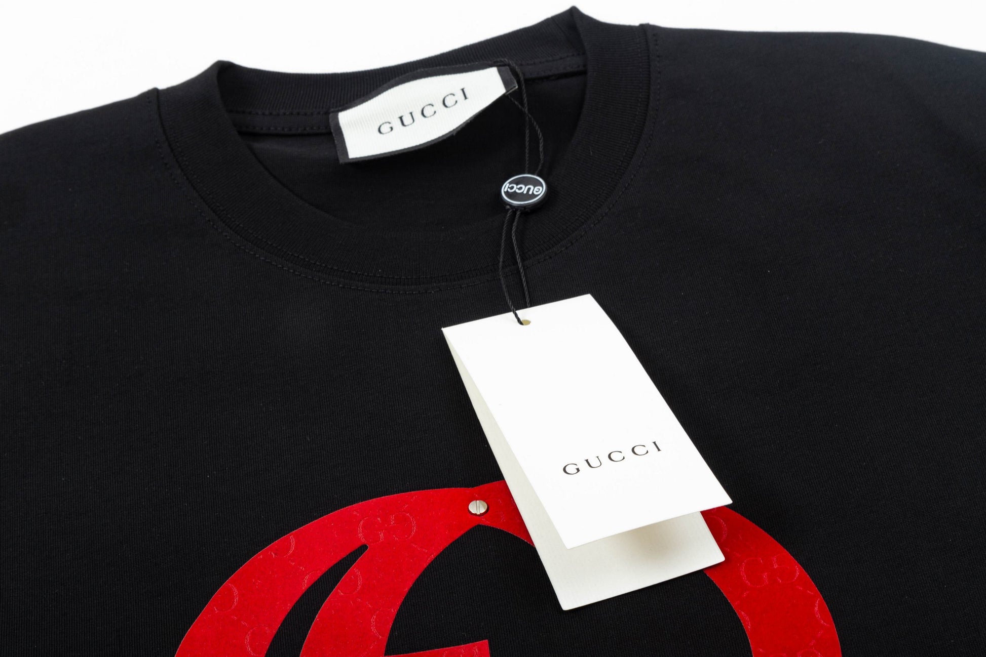 Gucci Logo Print T-Shirt - Image 3