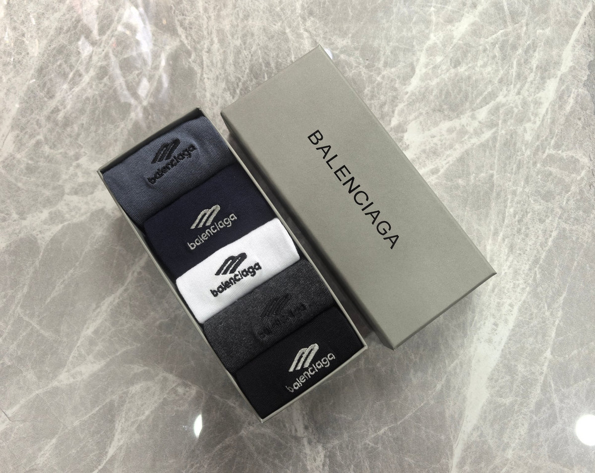 Balenciaga Cotton Men’s Essentials 5-Pack - Image 2