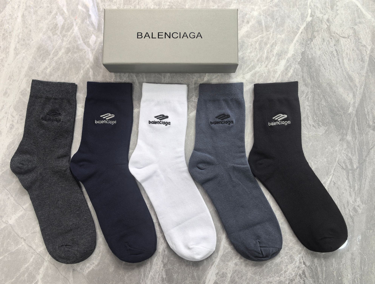 Balenciaga Cotton Men’s Essentials 5-Pack - Image 5