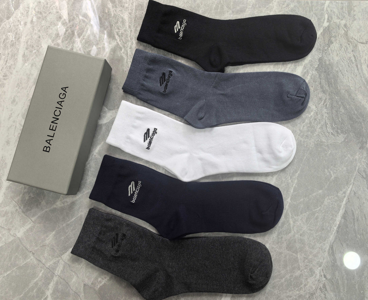 Balenciaga Cotton Men’s Essentials 5-Pack - Image 3