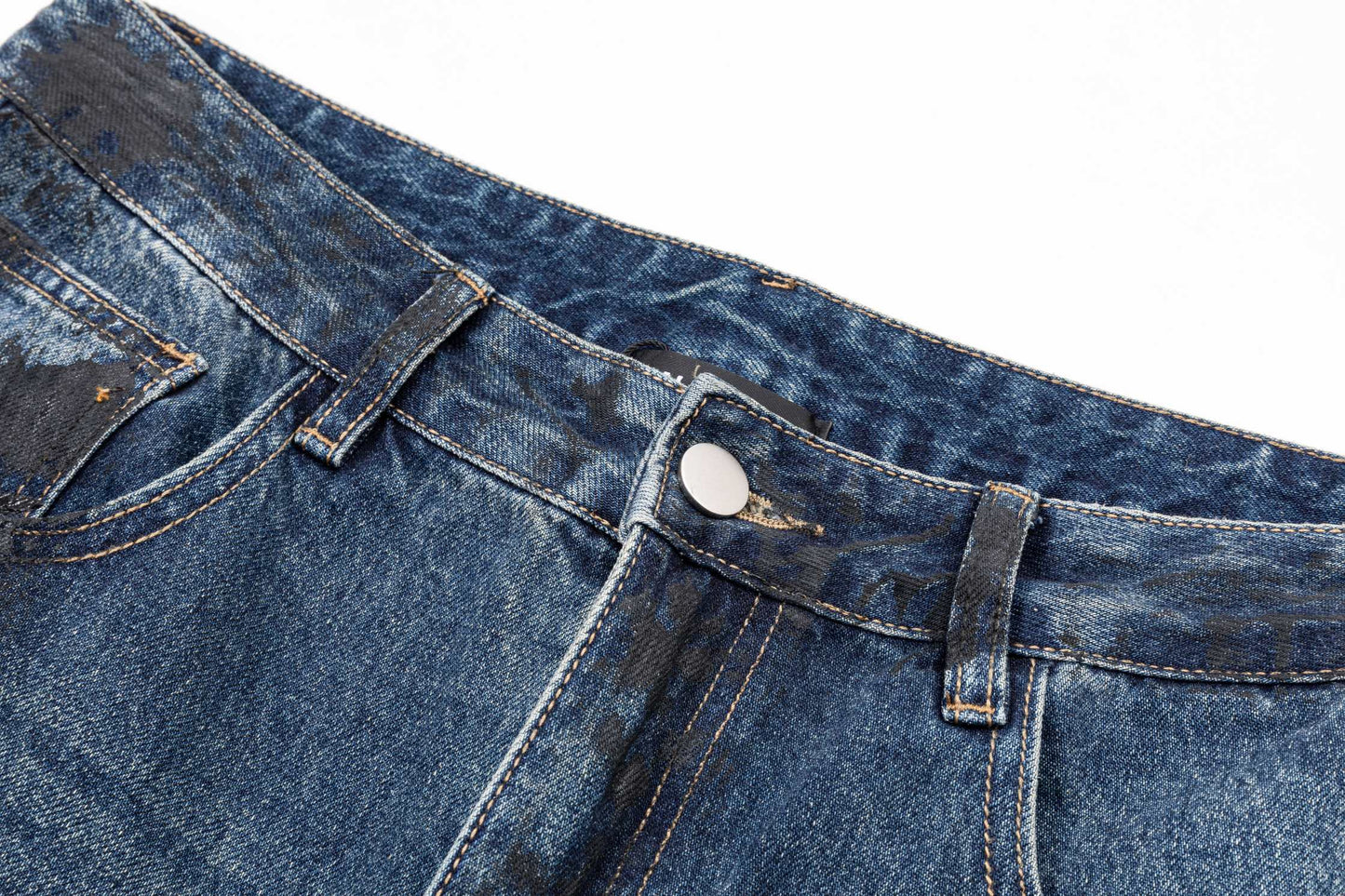 2025SS Loose Graffiti Man Jeans