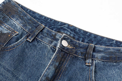 2025SS Loose Graffiti Man Jeans
