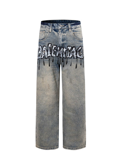 2025SS Man Black Casual Jeans