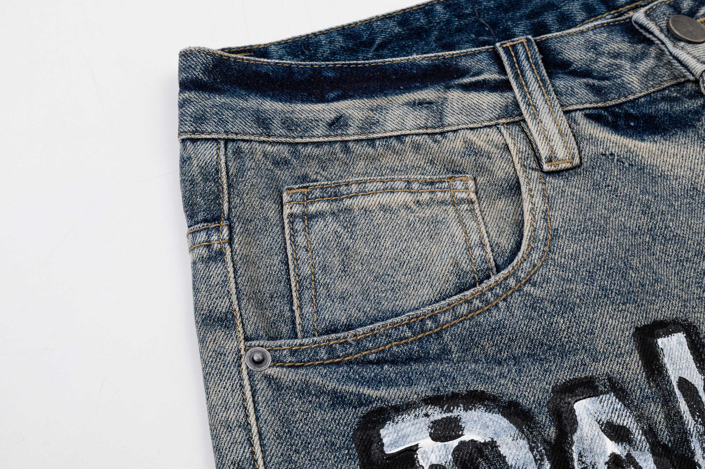2025SS Man Black Casual Jeans