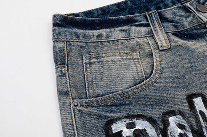 2025SS Man Black Casual Jeans
