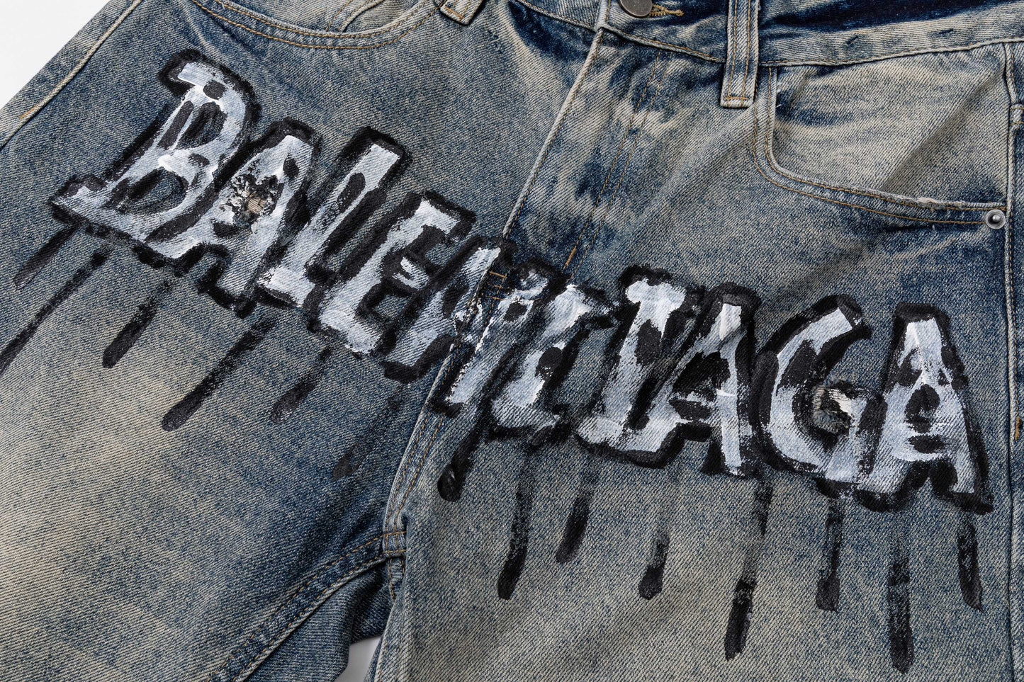 2025SS Man Black Casual Jeans