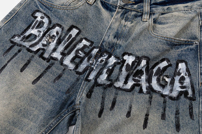 2025SS Man Black Casual Jeans