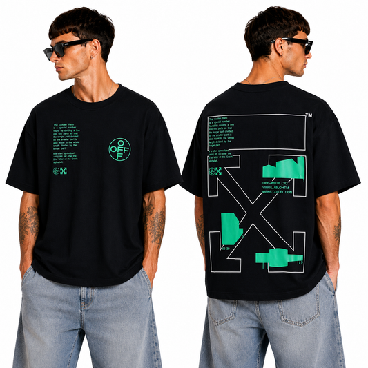 OFF-White  Arrow logo print T-shirt#73
