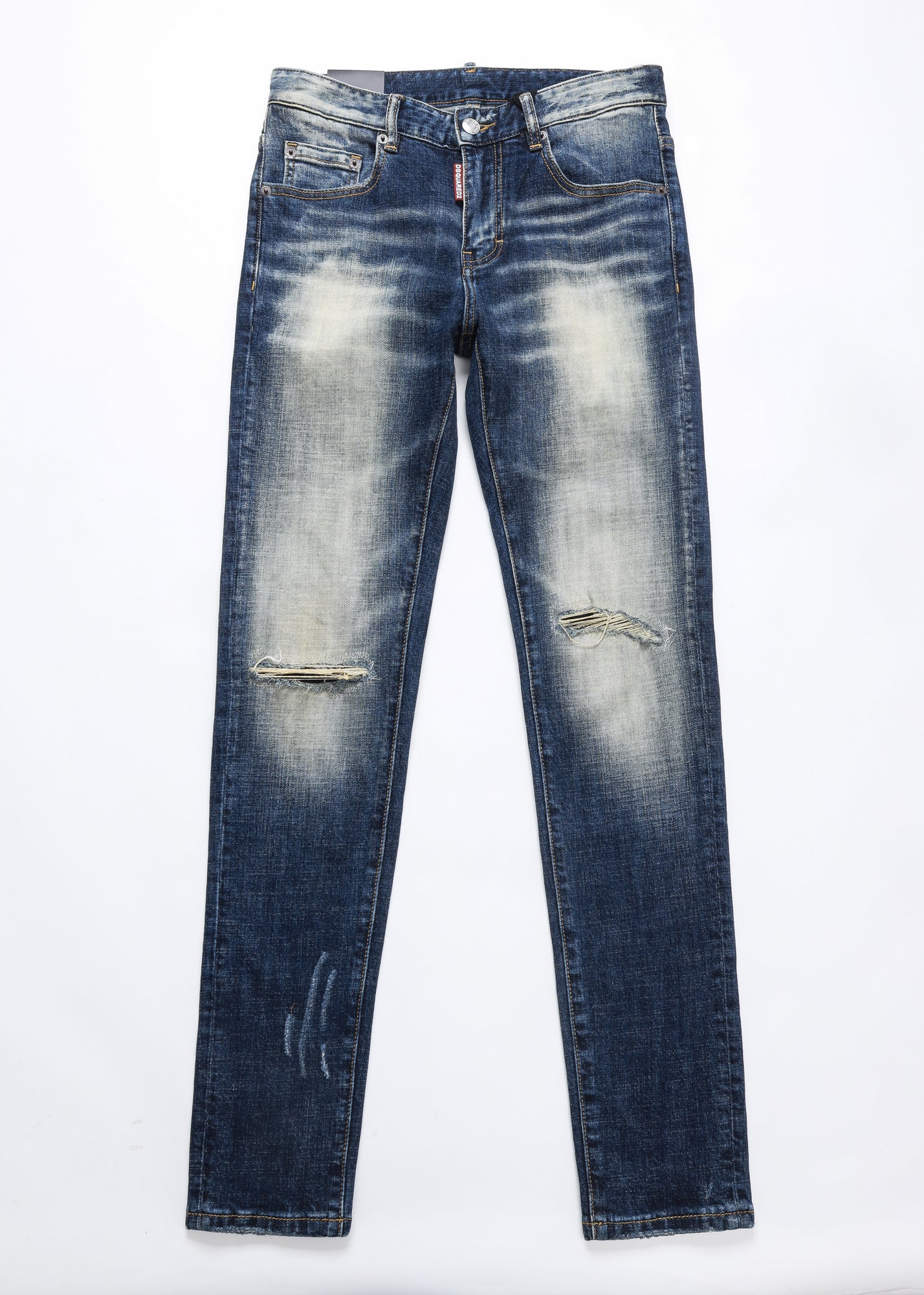 dsquared2 hot diamond embroidery Jeans