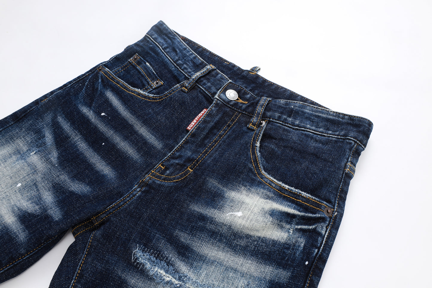 SOLA-DSQ2 26ss printing Jeans