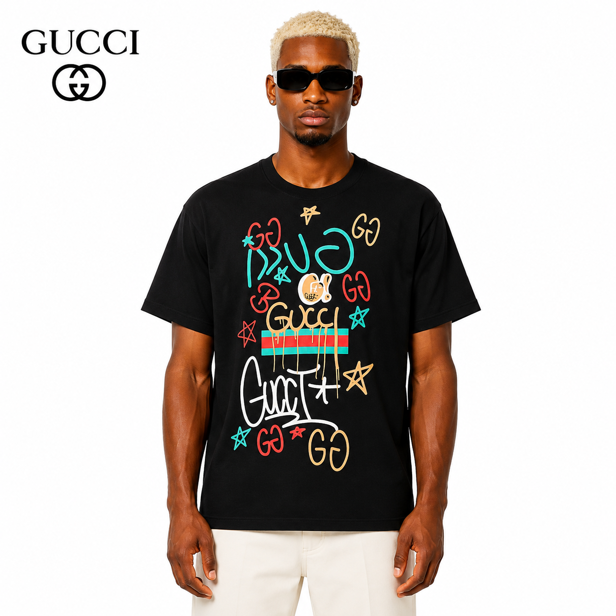 Gucci Logo Print T-Shirt