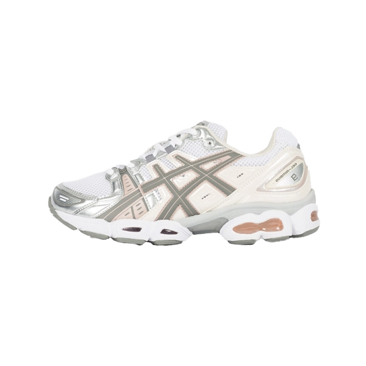 ASICS Gel-Nimbus 9 'White Oatmeal' (Women's) - White Oatmeal