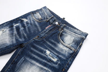 SOLA-DSQ2 26ss printing Jeans