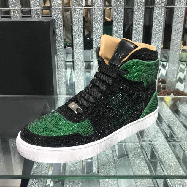 PP New high-top leather Sneakers