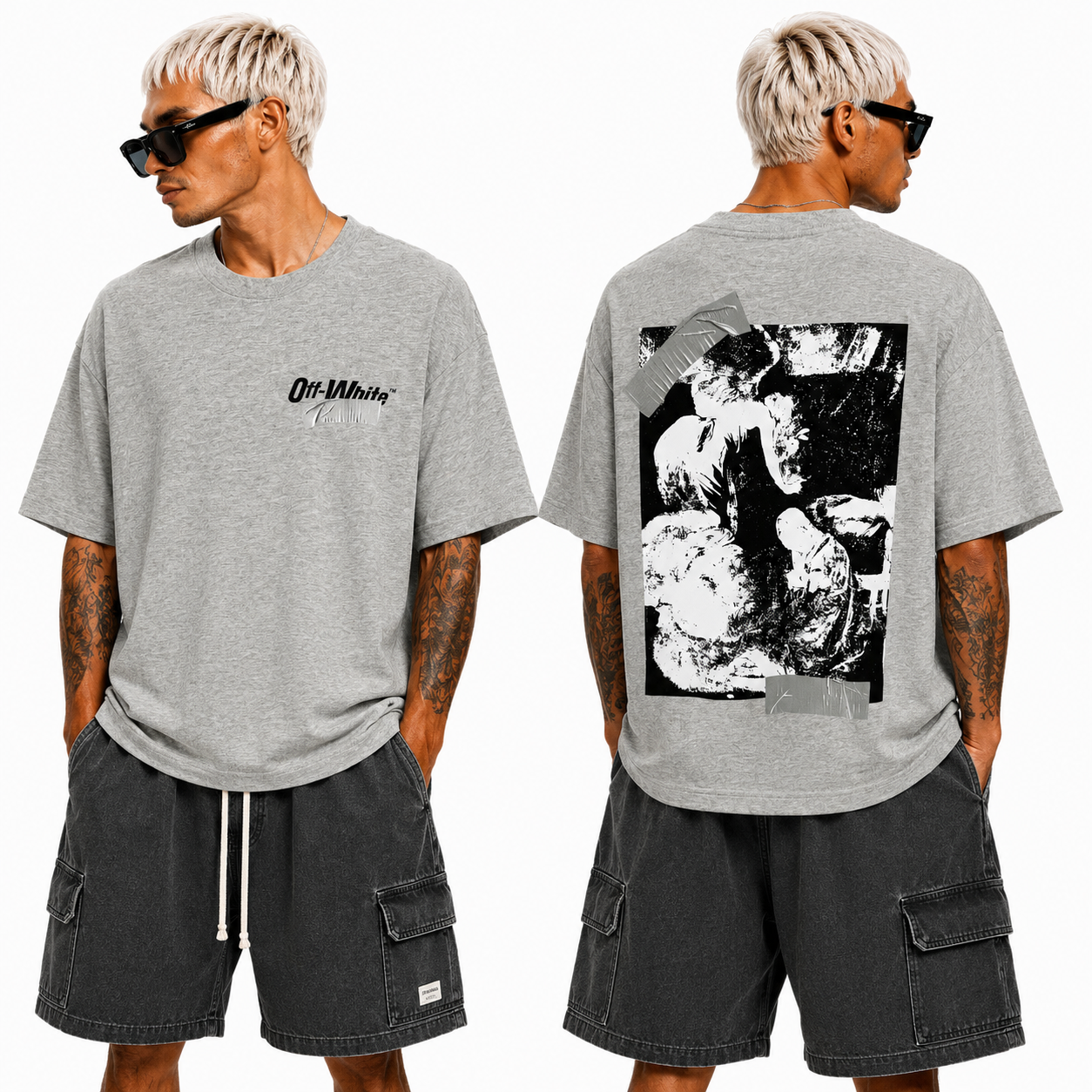 OFF-White  Arrow sign T-shirt#812