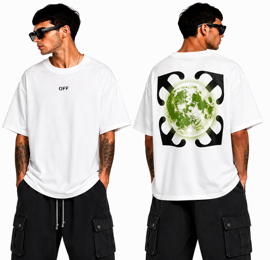 OFF-White Arrow Logo Cotton T-shirt#40