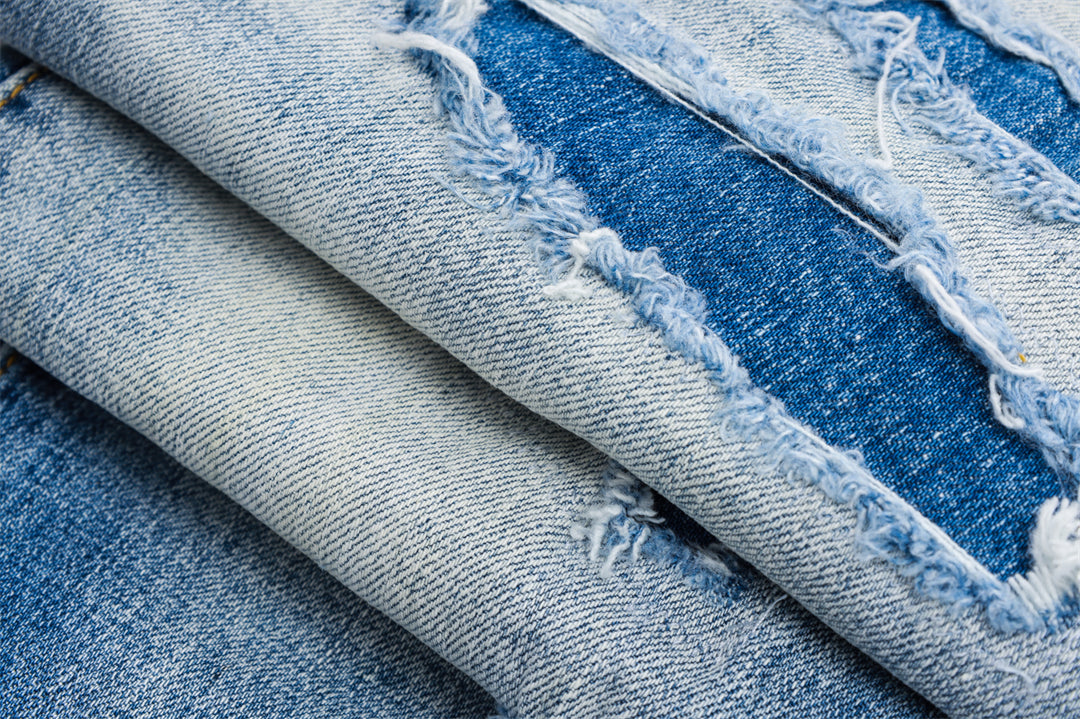 SOLA-DSQ2 New Ripped stitching Man Jeans