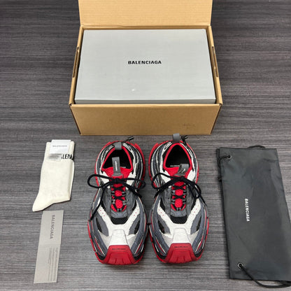 Balenciaga 420 纯原版本Balenciaga巴黎世家 Platform 16XL 厚底系带 老爹鞋 16cm 男款 灰红 Balenciaga 16 Boot #01 - Color 01 - Image 2