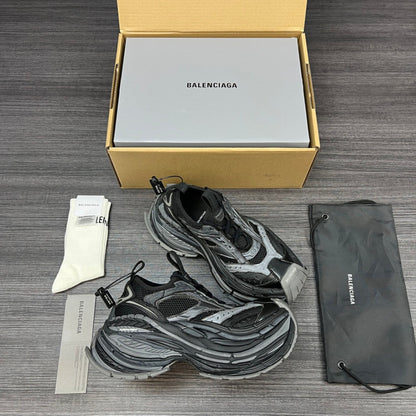 Balenciaga 420 纯原版本Balenciaga巴黎世家 Platform 16XL 厚底系带 老爹鞋 16cm 男款 灰红 Balenciaga 16 Boot #01 - Color 02 - Image 4