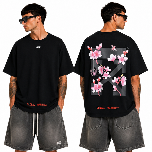 OFF-White Arrow logo print T-shirt#72