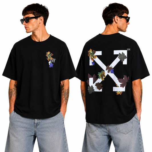 OFF-White  Arrow logo print T-shirt#82