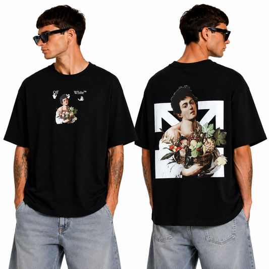 OFF-White Arrow logo print T-shirt#84