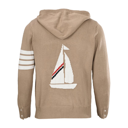 MR.TOM 2026ss Sailboat Hoodie