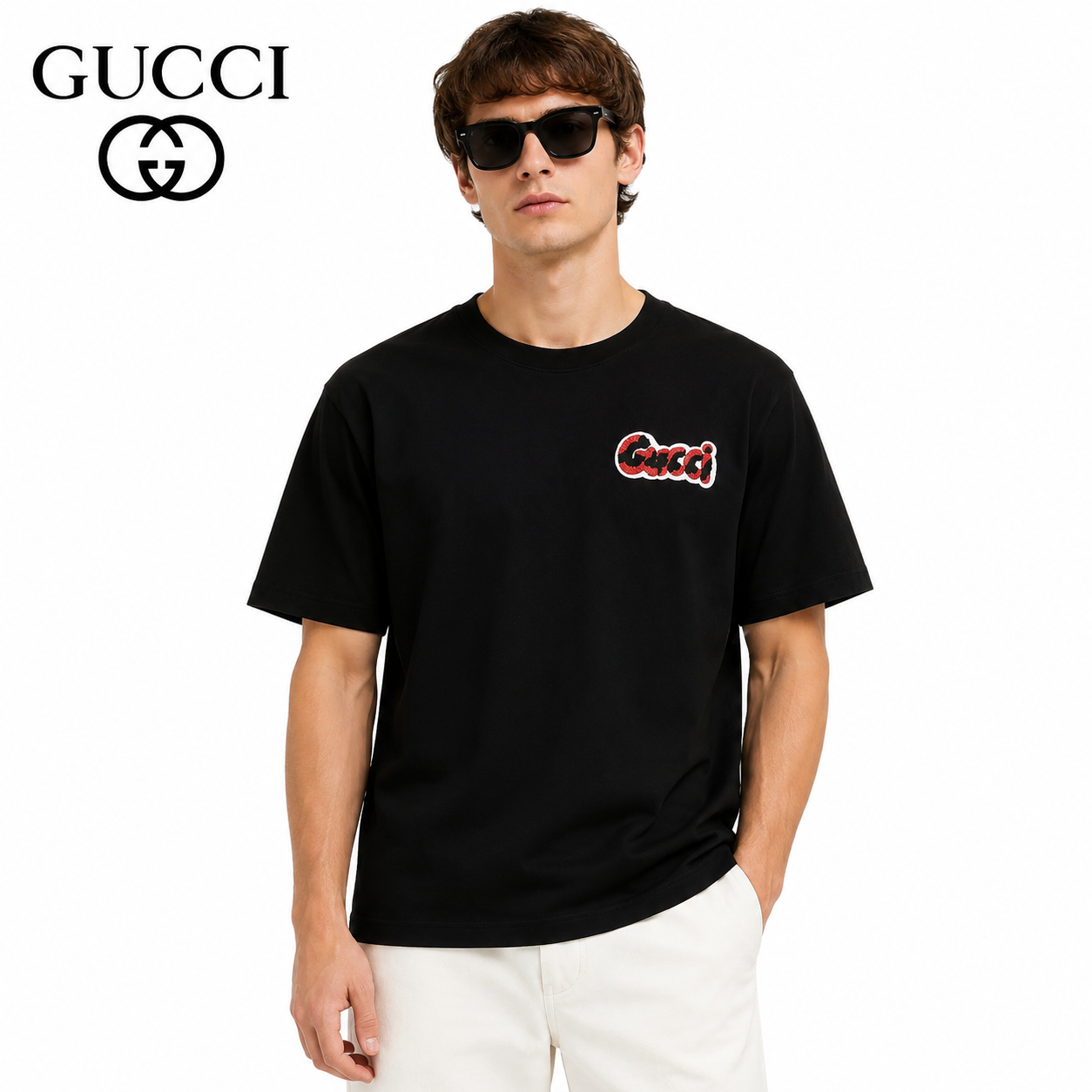 Gucci Gucc1 logo T-Shirt