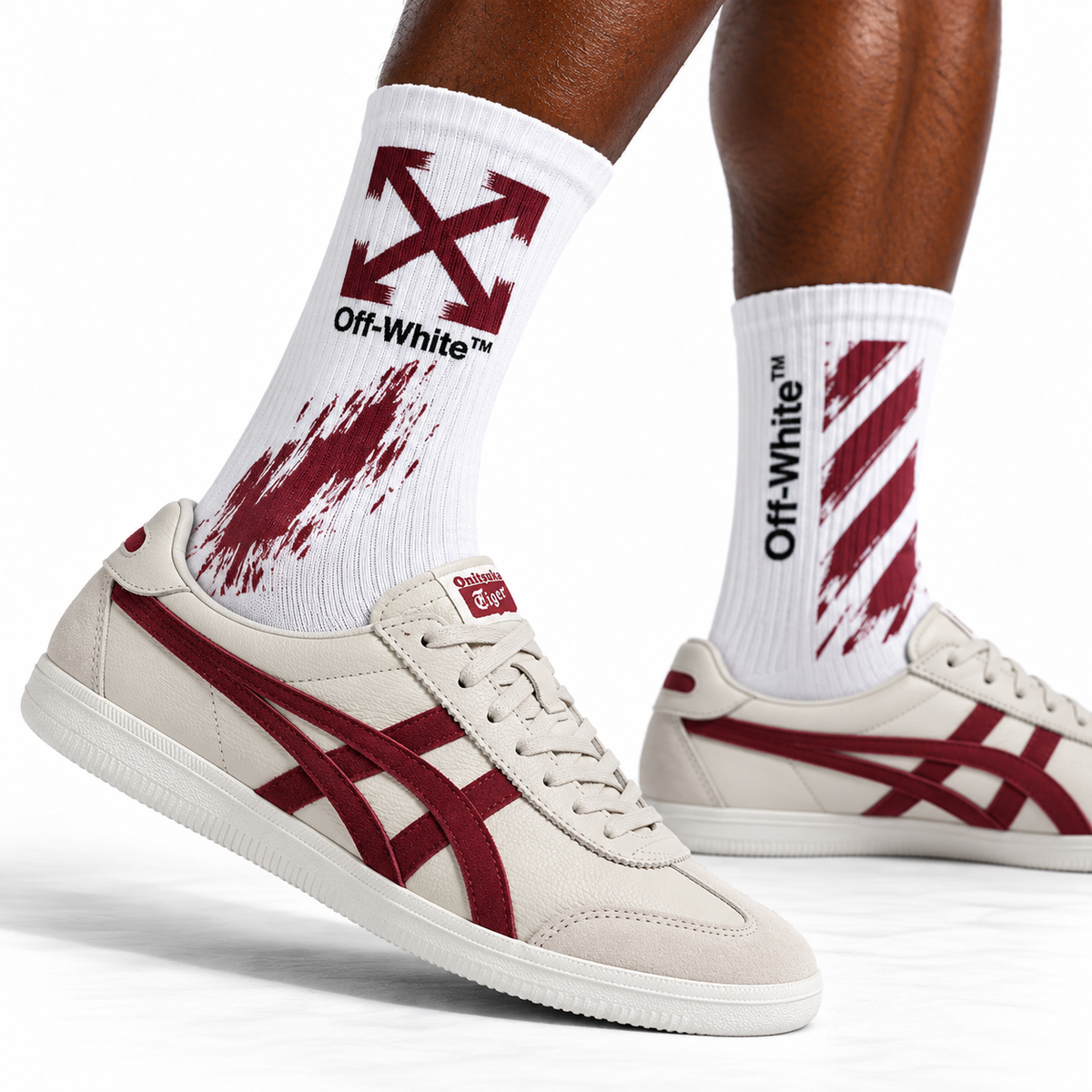 Onitsuka Tiger Tokuten 'White Burgundy'