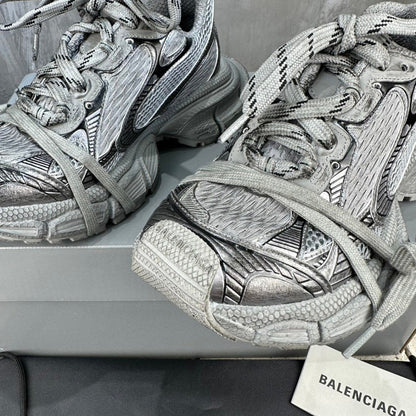 Balenciaga 纯原P380 巴黎十代 Balenciaga 巴黎世家 系带Balenciaga Sneaker Tess s.Gomma 纯原版本 原装大 10th Sneaker #04 - Color 01 - Image 6