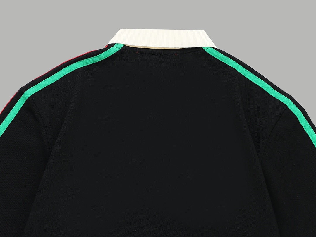 Gucci Web Stripe Polo Shirt - Image 18