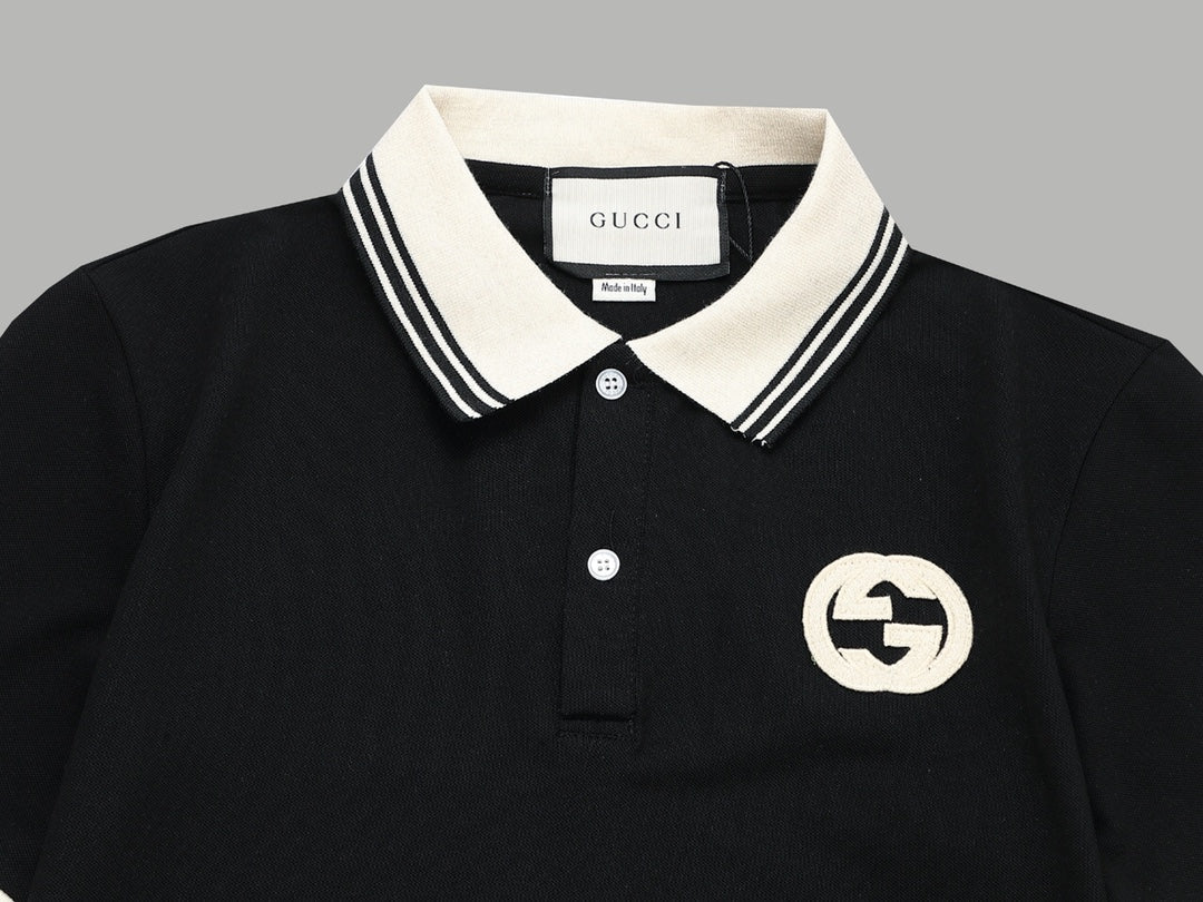Gucci Double Button Polo Shirt - Image 12