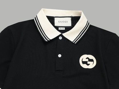 Gucci Double Button Polo Shirt - Image 12