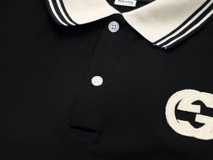 Gucci Double Button Polo Shirt - Image 14
